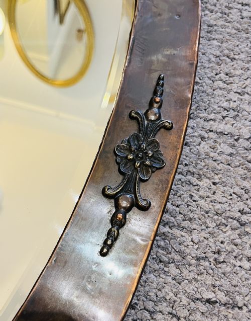 ARTS AND CRAFTS COPPER MIRROR - ADDITIONAL PHOTO 4