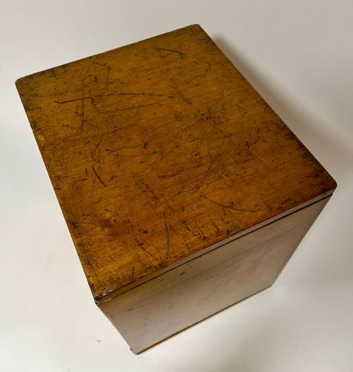 ANTIQUE MICROSCOPE SLIDE CABINET - ADDITIONAL PHOTO 6