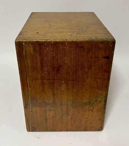 ANTIQUE MICROSCOPE SLIDE CABINET - ADDITIONAL PHOTO 12