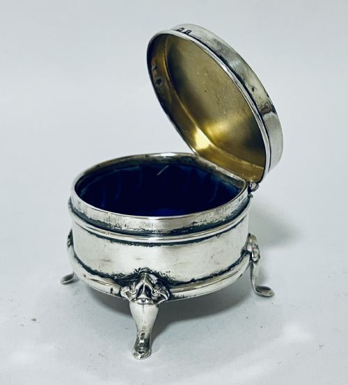 fig 1. Edwardian Silver Ring Box