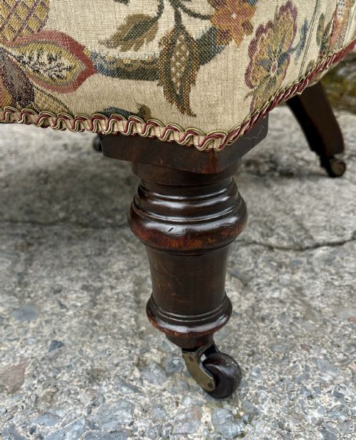 fig 2. Victorian Button Back Nursing Chair