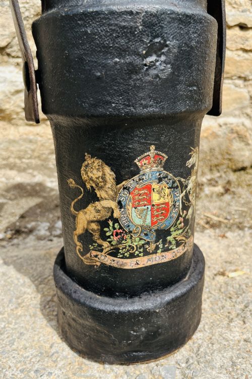 fig 2. Antique Royal Navy Cordite Powder Bucket
