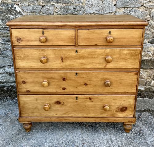 Antique Pine Chest of Drawers