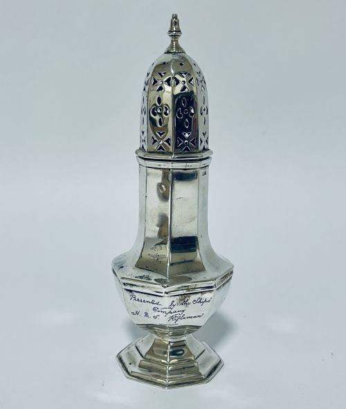 Antique Silver Sugar Caster