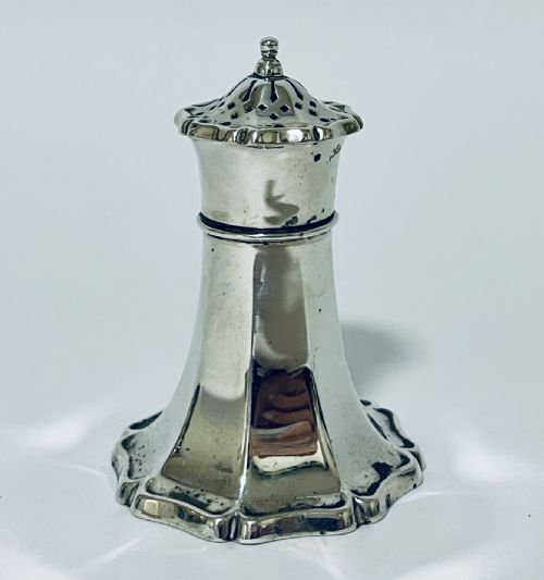 Antique Silver Pepper Pot