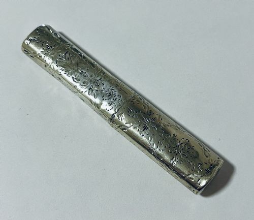 Georgian Silver Needle Case
