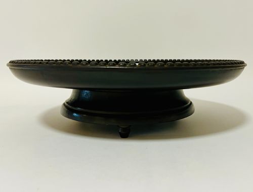 ANTIQUE SWISS MUSICAL WOODEN FRUIT BOWL - ADDITIONAL PHOTO 3