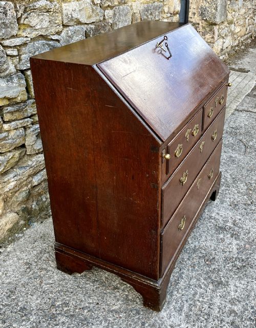 GEORGIAN OAK BUREAU - ADDITIONAL PHOTO 3