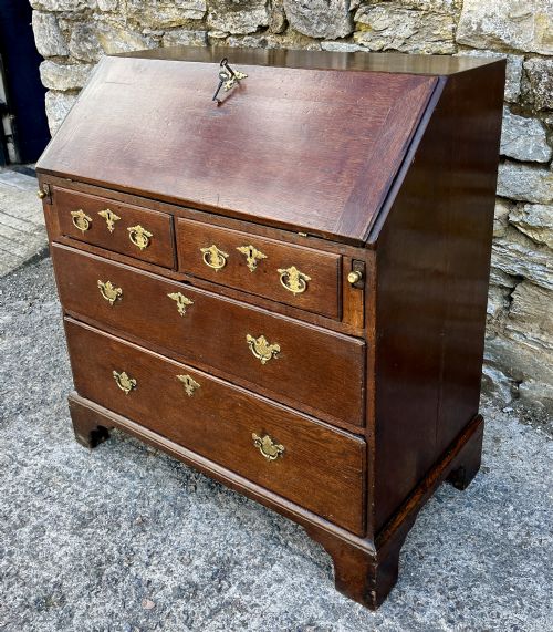 GEORGIAN OAK BUREAU - ADDITIONAL PHOTO 4