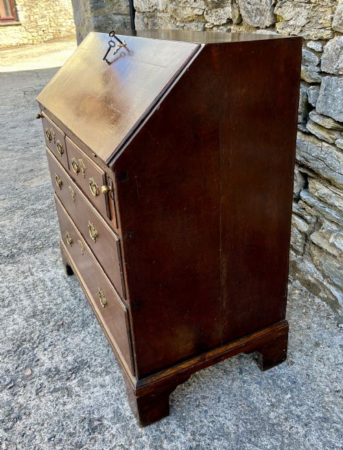 GEORGIAN OAK BUREAU - ADDITIONAL PHOTO 5