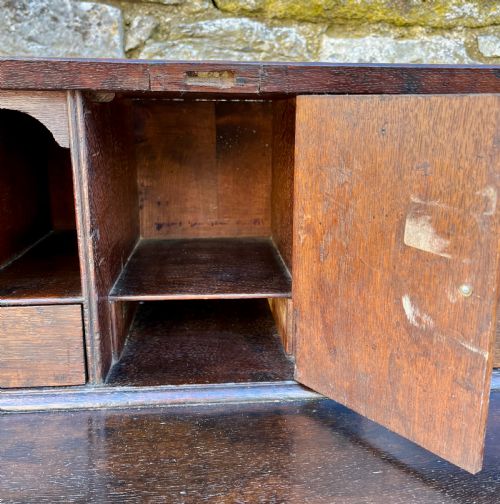 GEORGIAN OAK BUREAU - ADDITIONAL PHOTO 9