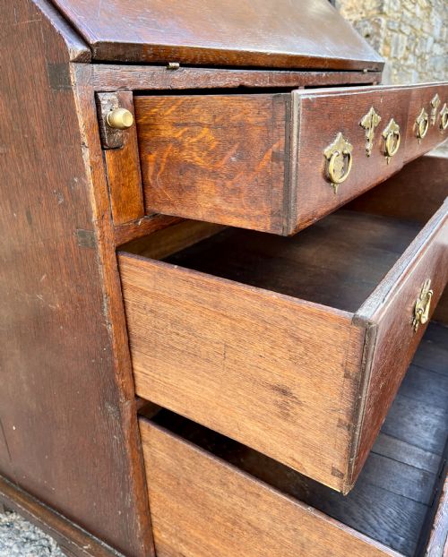 GEORGIAN OAK BUREAU - ADDITIONAL PHOTO 13