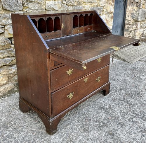 GEORGIAN OAK BUREAU - ADDITIONAL PHOTO 16