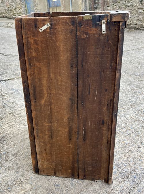 GEORGIAN MAHOGANY HANGING CORNER CUPBOARD - ADDITIONAL PHOTO 8