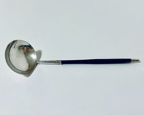 Georgian Irish Silver Punch Ladle