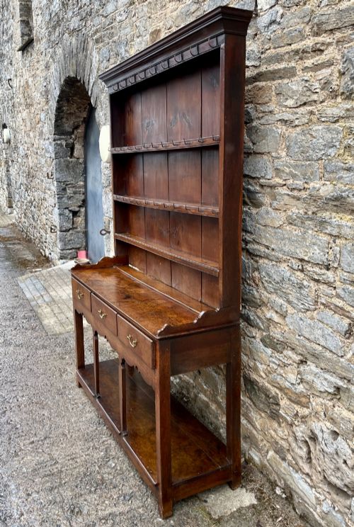 GEORGIAN OAK POTBOARD DRESSER - ADDITIONAL PHOTO 4