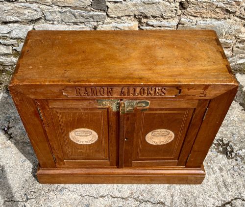 fig 1. Ramon Allones Cuban Cigar Cabinet