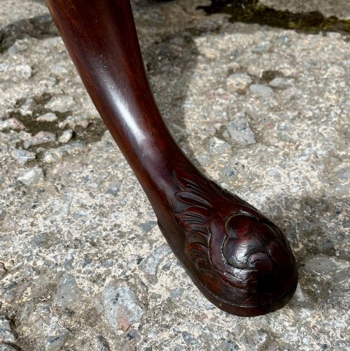 GEORGIAN MAHOGANY PIE CRUST TILT TOP TABLE - ADDITIONAL PHOTO 10