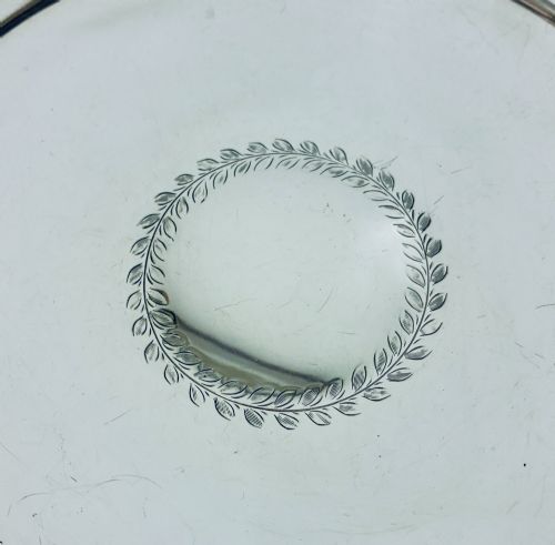 ANTIQUE SILVER TAZZA - ADDITIONAL PHOTO 5