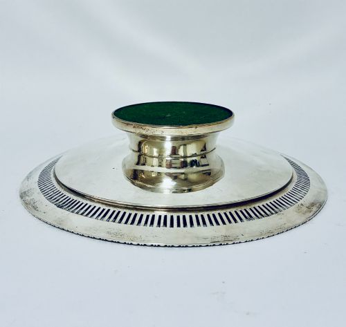 ANTIQUE SILVER TAZZA - ADDITIONAL PHOTO 7