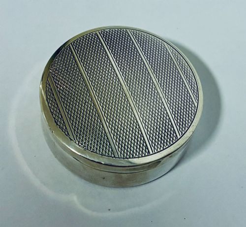 ANTIQUE SILVER PILL BOX - ADDITIONAL PHOTO 1