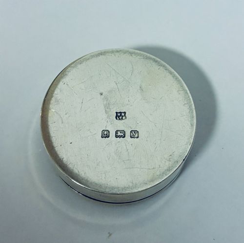ANTIQUE SILVER PILL BOX - ADDITIONAL PHOTO 2