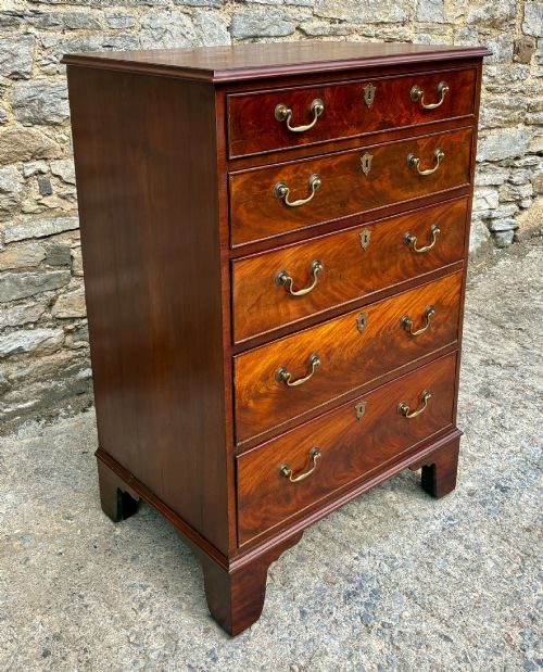 fig 2. Georgian Mahogany Chest of Drawers