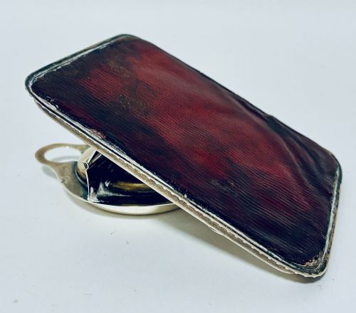EDWARDIAN SILVER LETTER CLIP WATCH HOLDER - ADDITIONAL PHOTO 9
