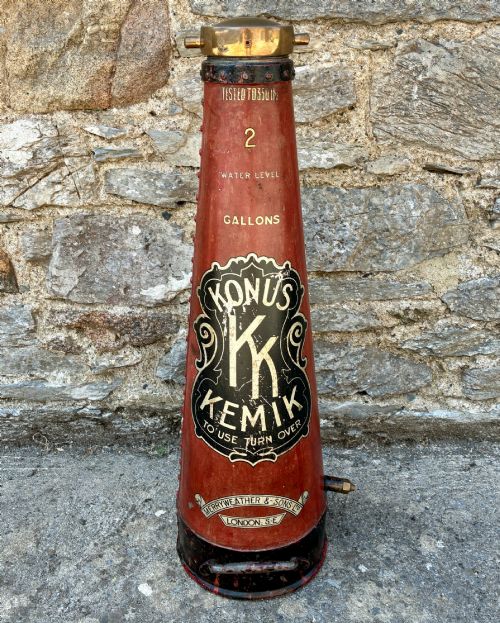 Antique Merryweather Fire Extinguisher