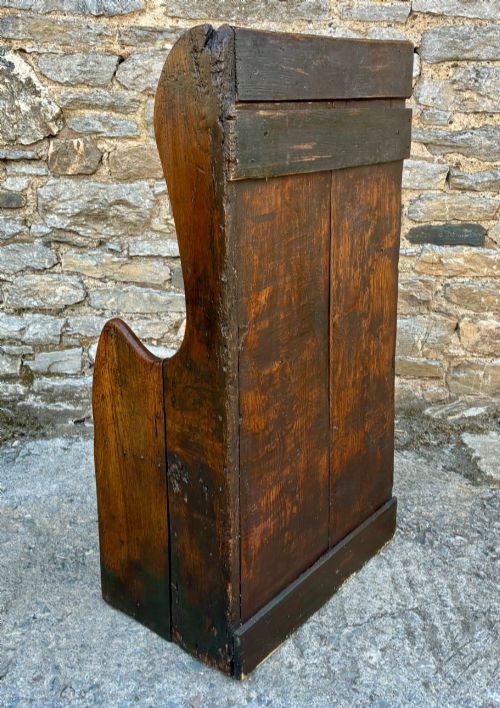 PRIMITIVE 18TH CENTURY LAMBING CHAIR - ADDITIONAL PHOTO 4