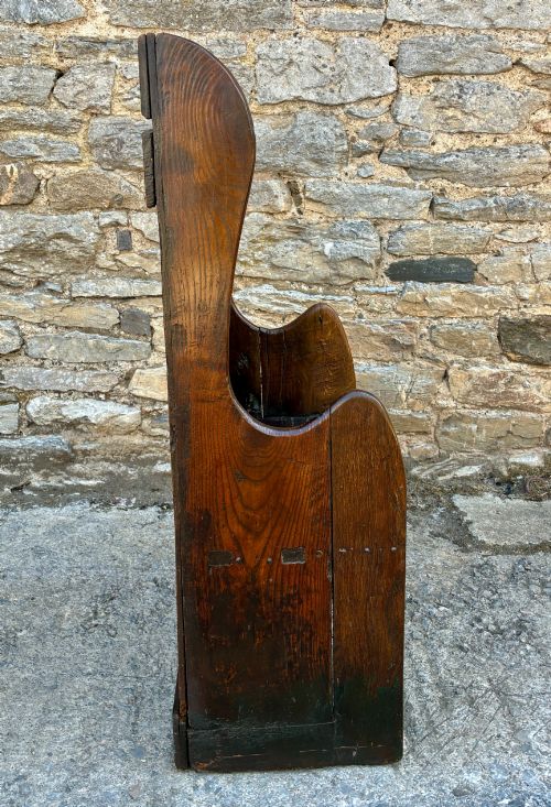 PRIMITIVE 18TH CENTURY LAMBING CHAIR - ADDITIONAL PHOTO 10