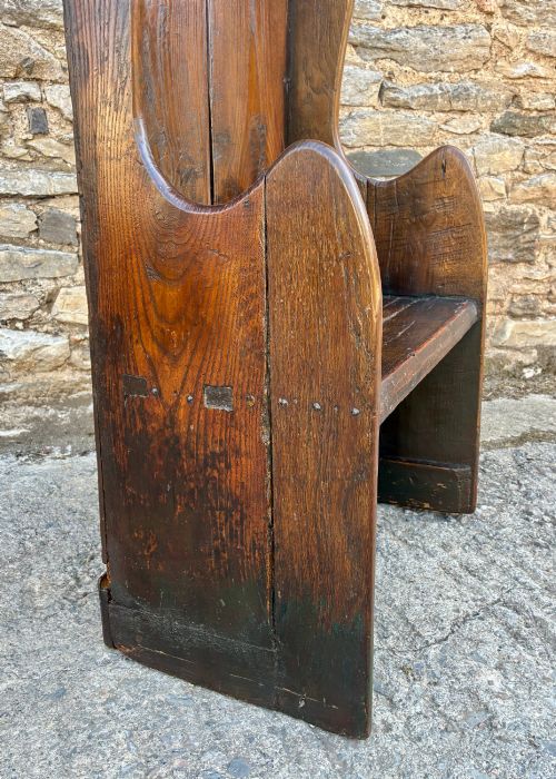 PRIMITIVE 18TH CENTURY LAMBING CHAIR - ADDITIONAL PHOTO 12