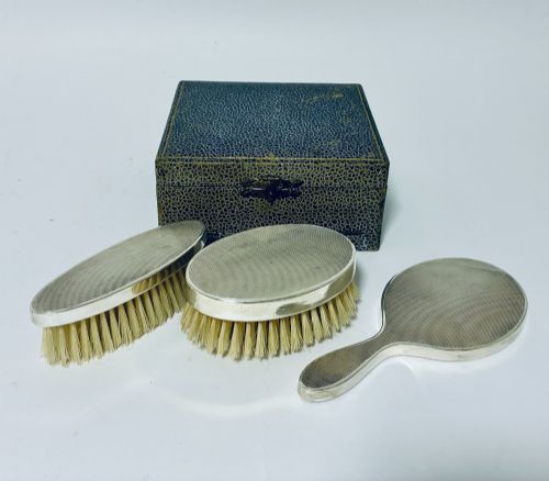 ANTIQUE SILVER CHRISTENING SET - ADDITIONAL PHOTO 4