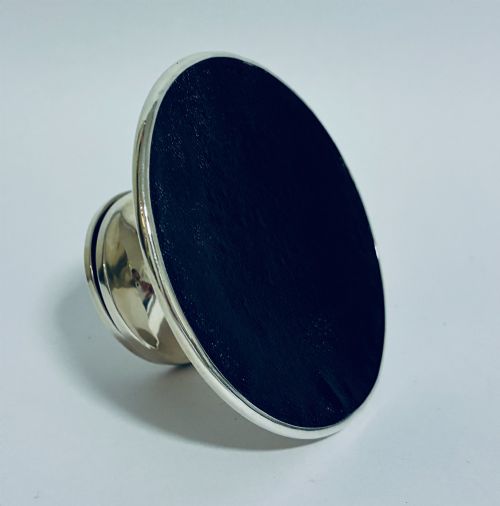 ANTIQUE SILVER CAPSTAN INKWELL - ADDITIONAL PHOTO 11