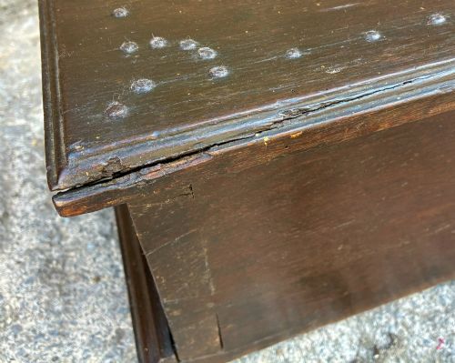 18TH CENTURY OAK STRONG BOX - ADDITIONAL PHOTO 10