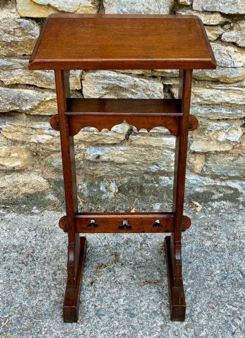 Small Antique Oak Church Lectern
