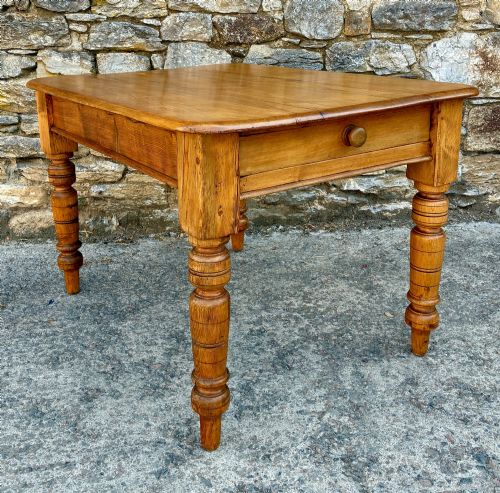 Antique Pine Farmhouse Table