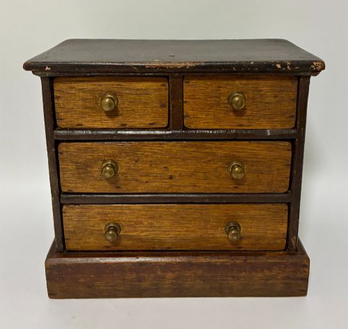 Antique Miniature Apprentice Chest of Drawers