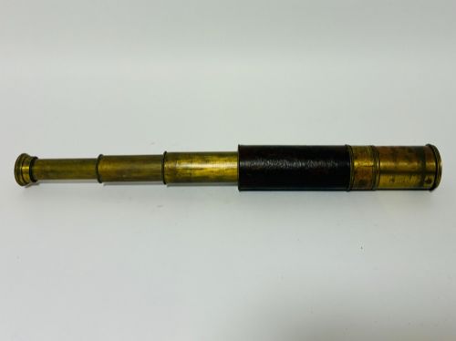 Antique Brass 3-Draw Pocket Telescope