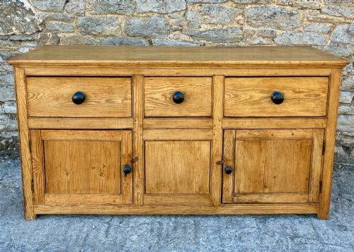 Antique Pine Dresser Base