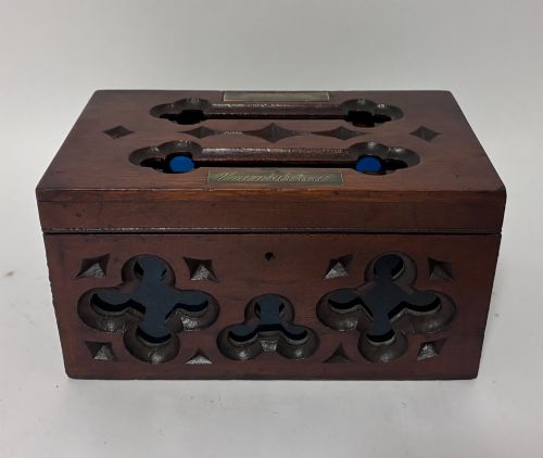 Victorian Gothic Style Correspondence Box