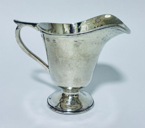 Arts and Crafts Silver Cream Jug