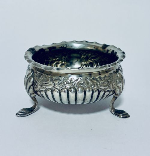Victorian Silver Salt Dish