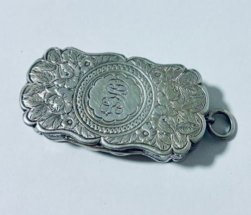 Victorian Silver Vinaigrette