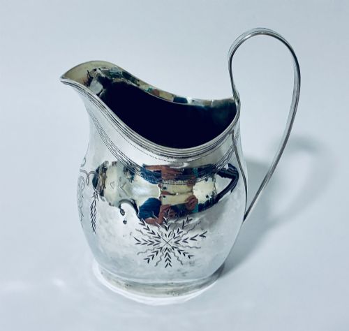 Georgian Exeter Silver Cream Jug