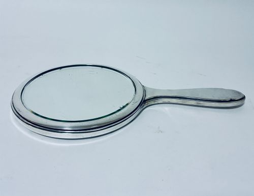 Antique Silver Hand Mirror