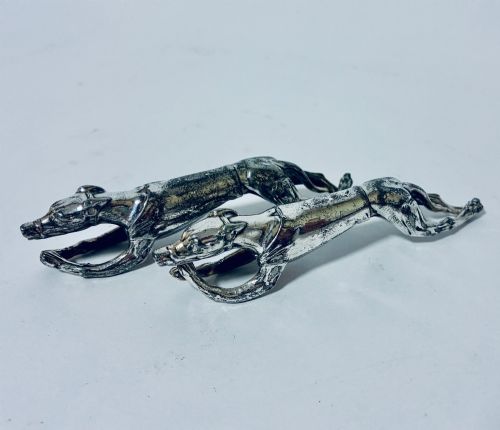 Pair of Wmf Racing Greyhound Knife Rests