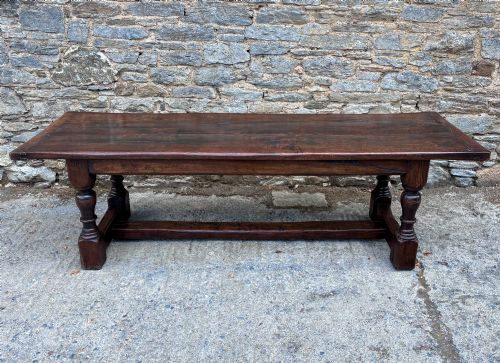 Large Oak Refectory Dining Table