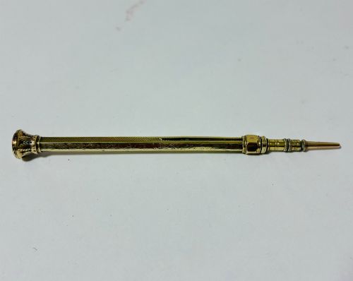 Antique Gold Propelling Pencil