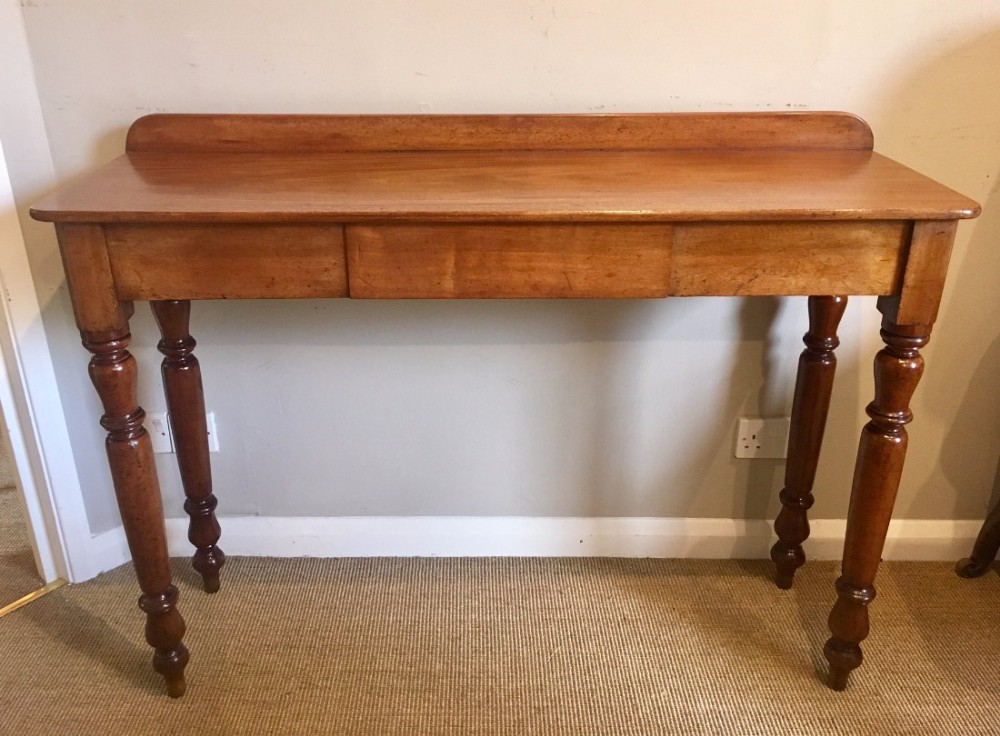 Antique Victorian Mahogany Hall or Side Table